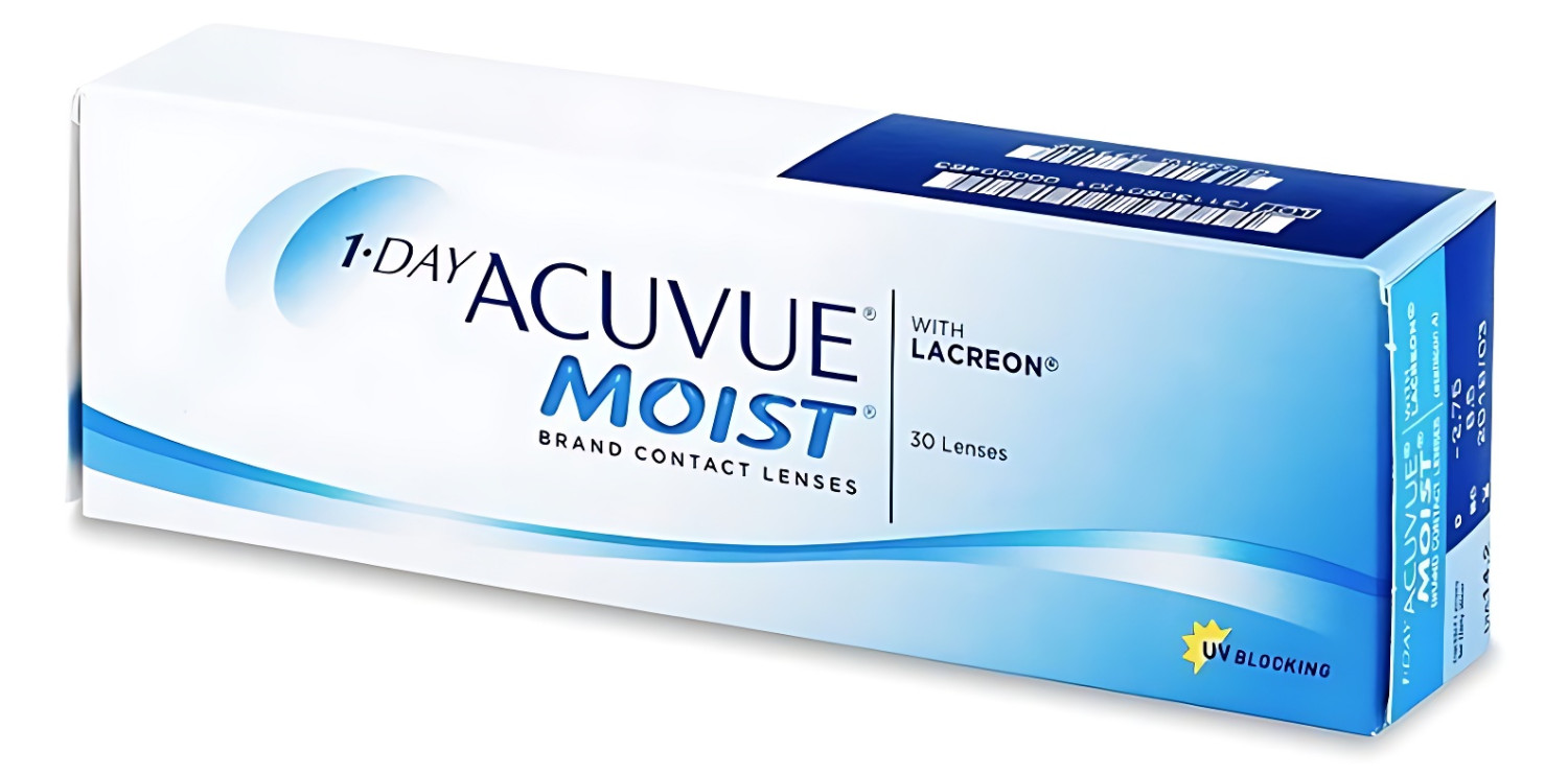 1-DAY ACUVUE® MOIST 30 PACK